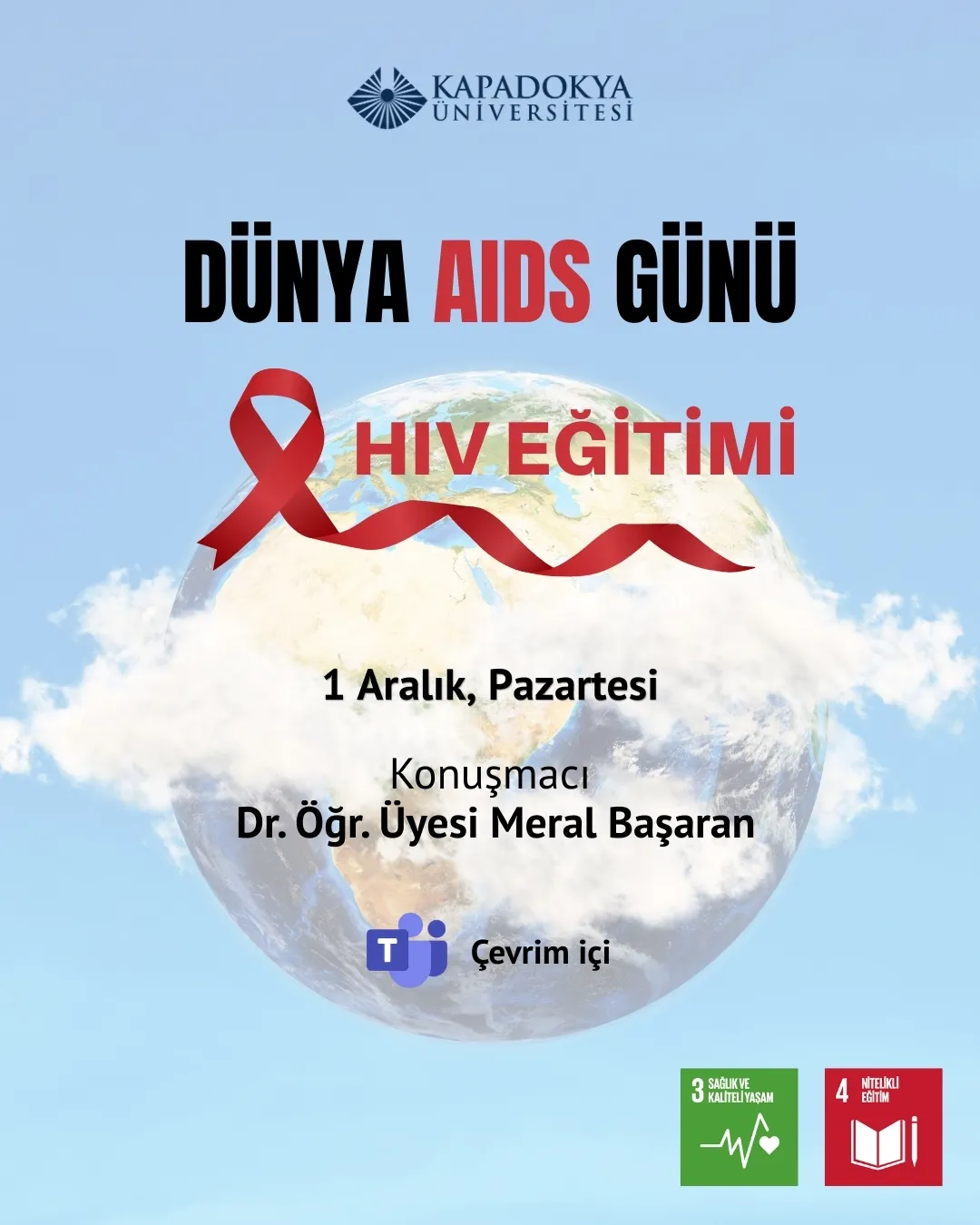 Dünya Aids Günü Hiv Eğitimi