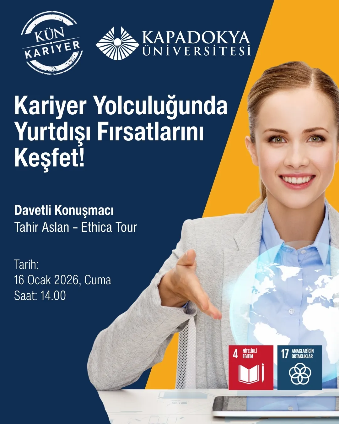 Kariyer Yolculuğunda Yurtdışı Fırsatlarını Keşfet!